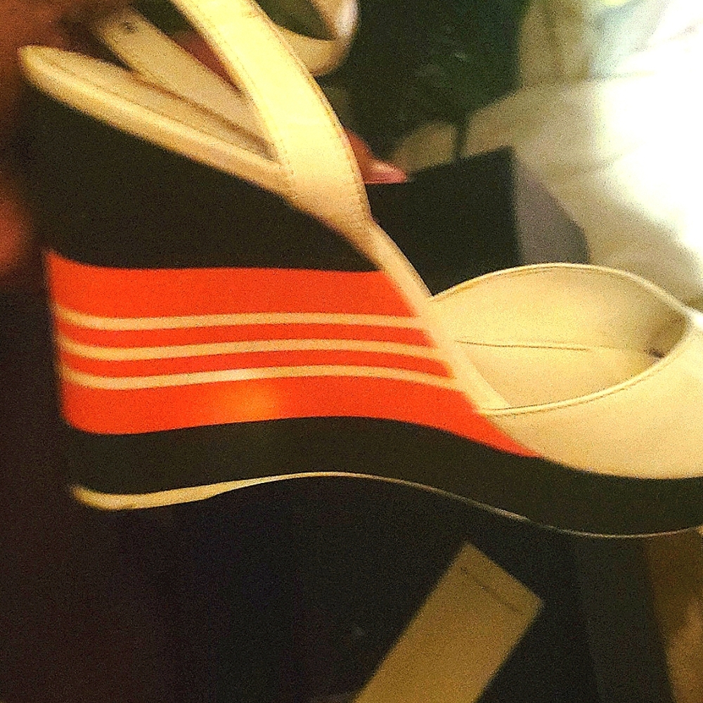 Prada sandals.
